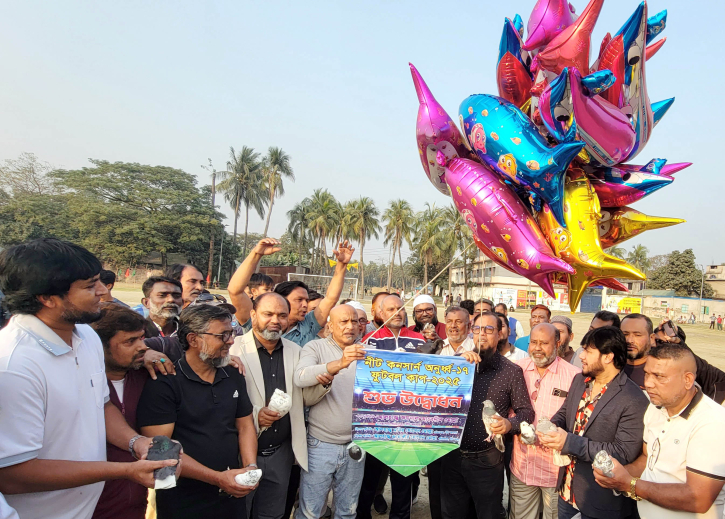 শুভ উদ্বোধন হলো সিদ্ধিরগঞ্জ নীট কনসার্ন অনুর্ধ্ব-১৭ ফুটবল কাপ টুর্নামেন্টের