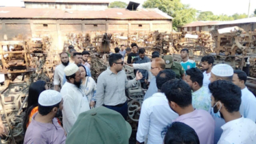 আড়াইহাজারে ভয়াবহ অগ্নিকাণ্ড, কয়েক কোটি টাকার ক্ষতি  