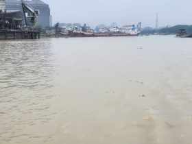 নারায়ণগঞ্জে নদী দখল করে জাহাজ নোঙর, সংকুচিত হচ্ছে শীতলক্ষ্যা 